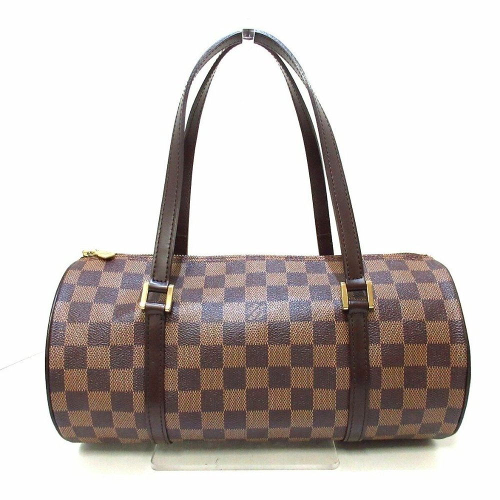 Auth LOUIS VUITTON Papillon  Ebene Damier  Womens Handbag